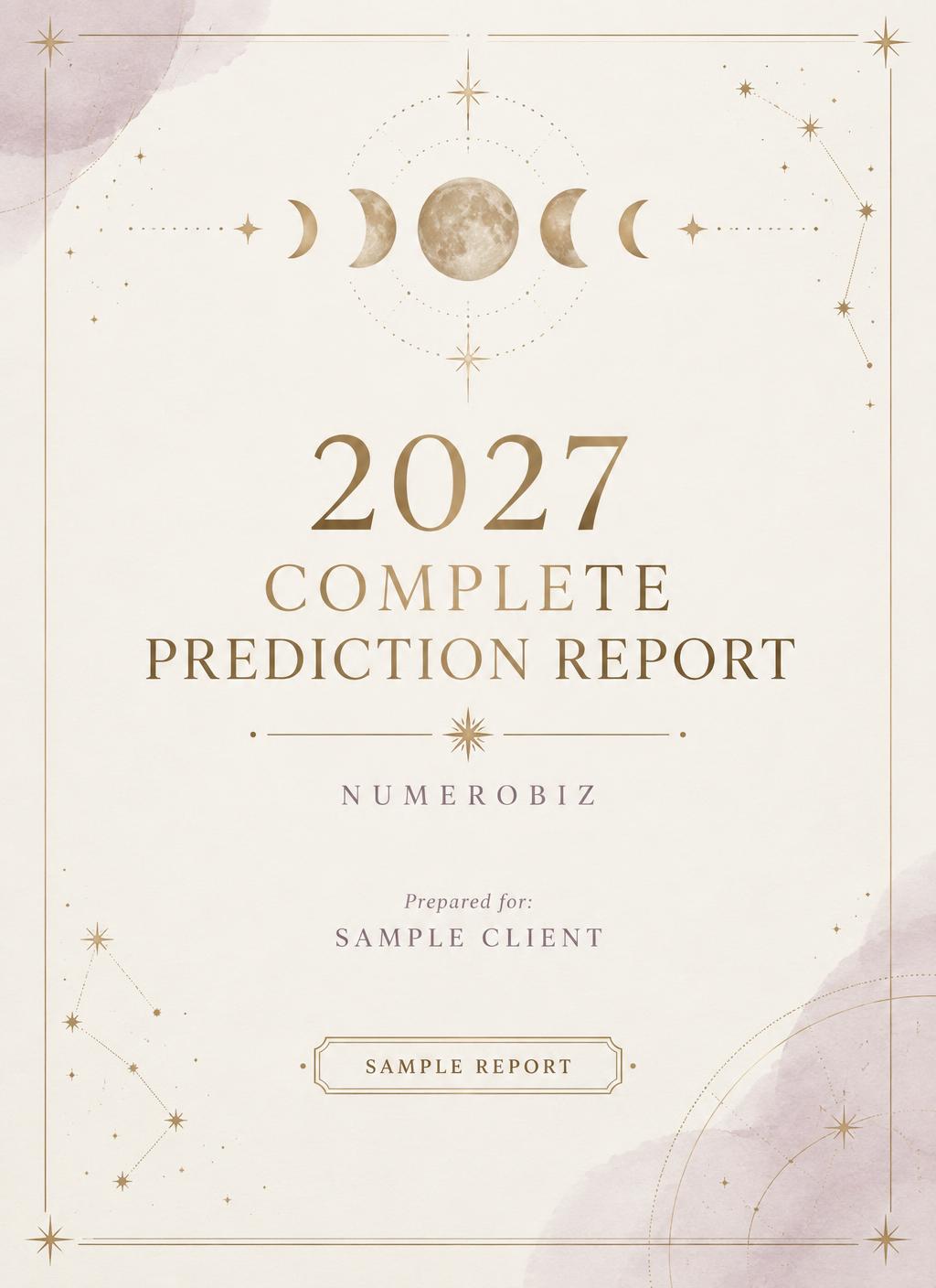 Sample preview page: Cover Page